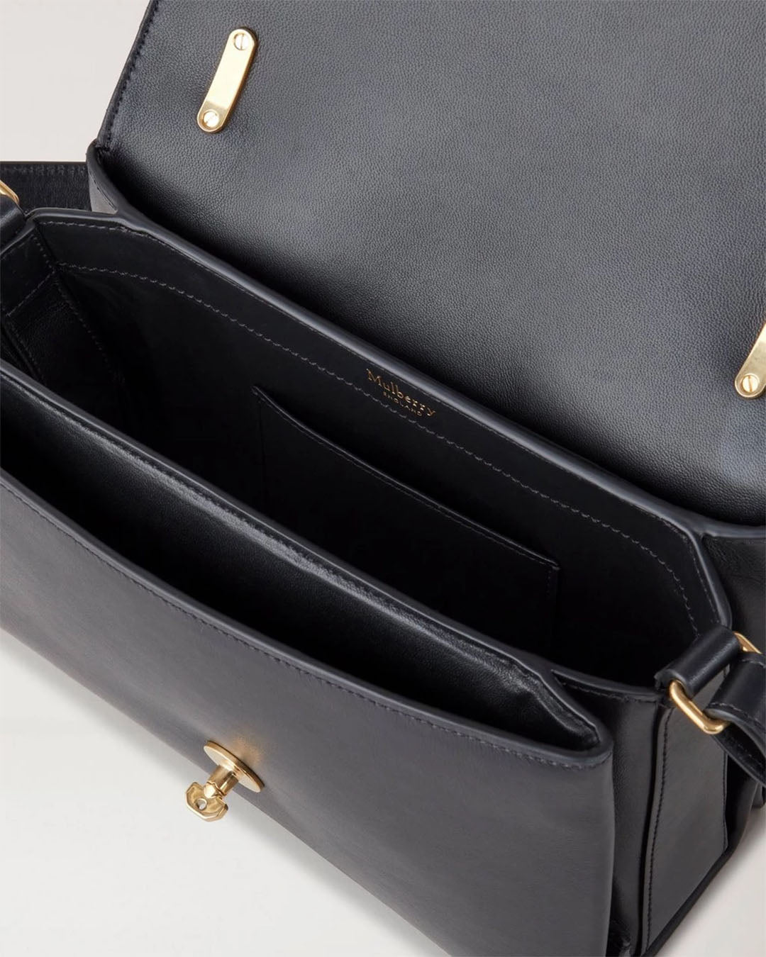 Mulberry Lana Top Handle High Gloss Leather