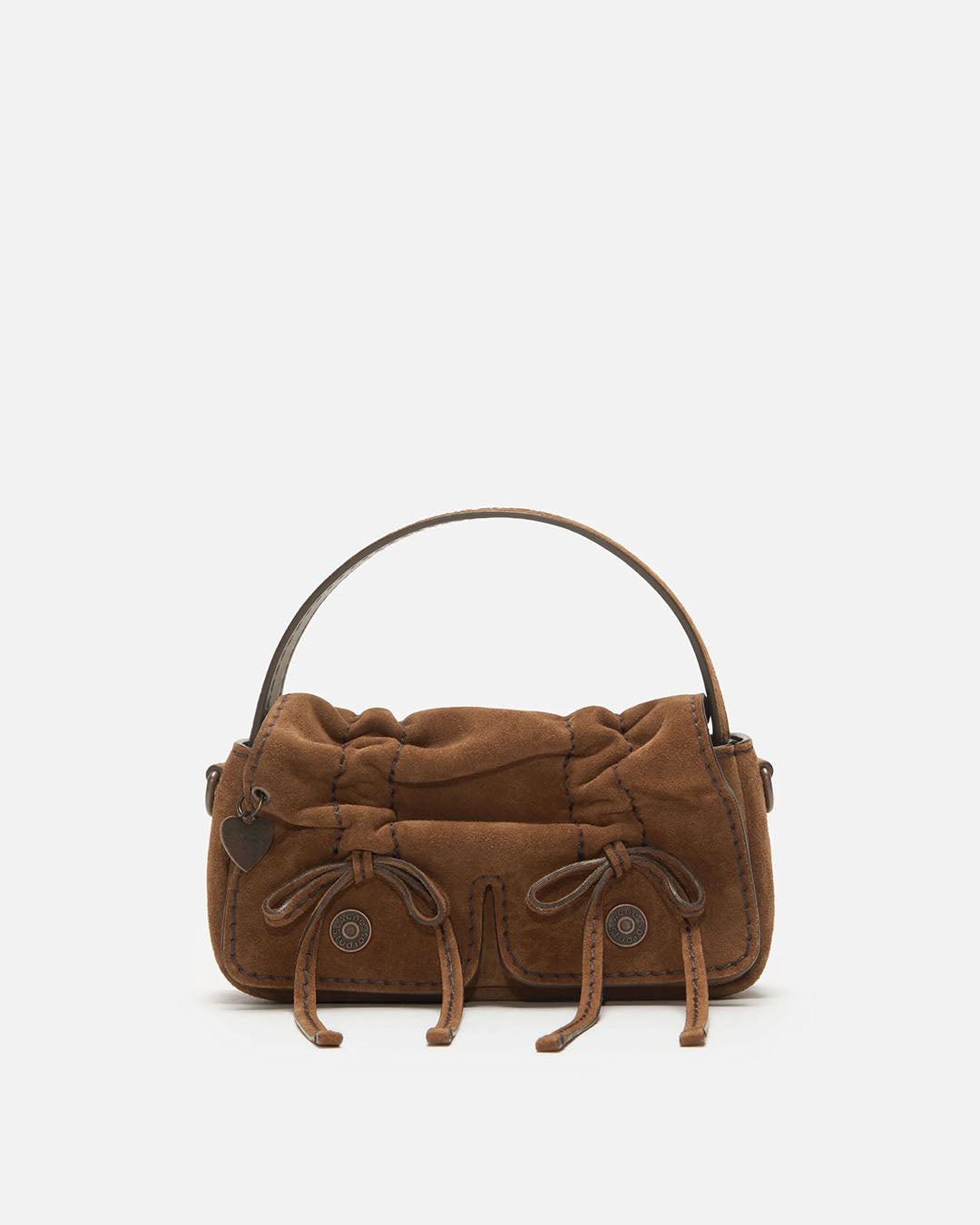Acne Studios Multipocket Suede Micro Bag