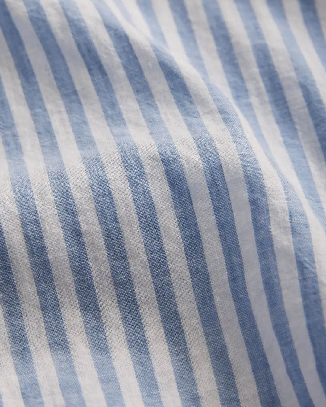 Morris Douglas Linen Stripe Shirt
