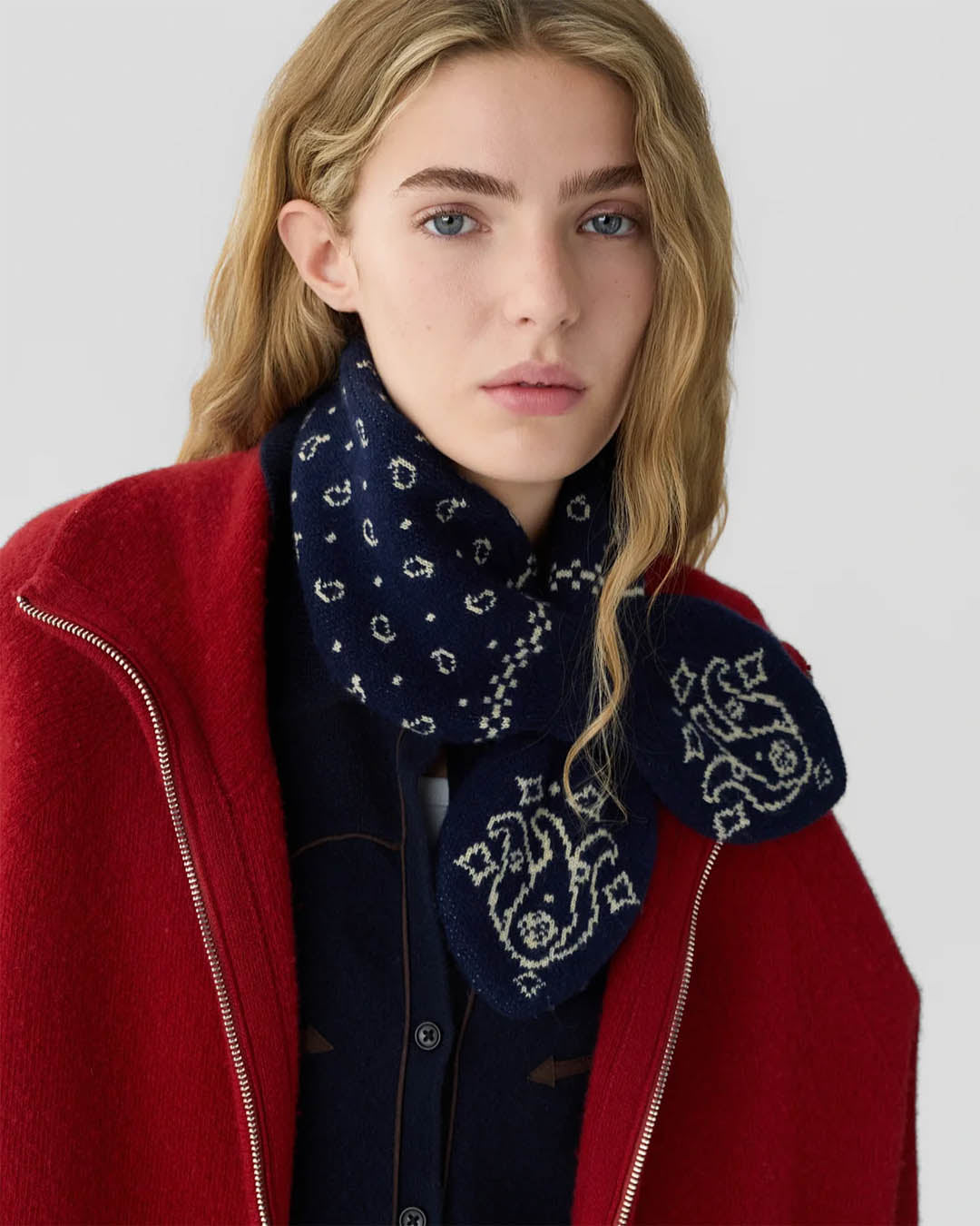 Guest In Residence Bandana Bowtie Scarf
