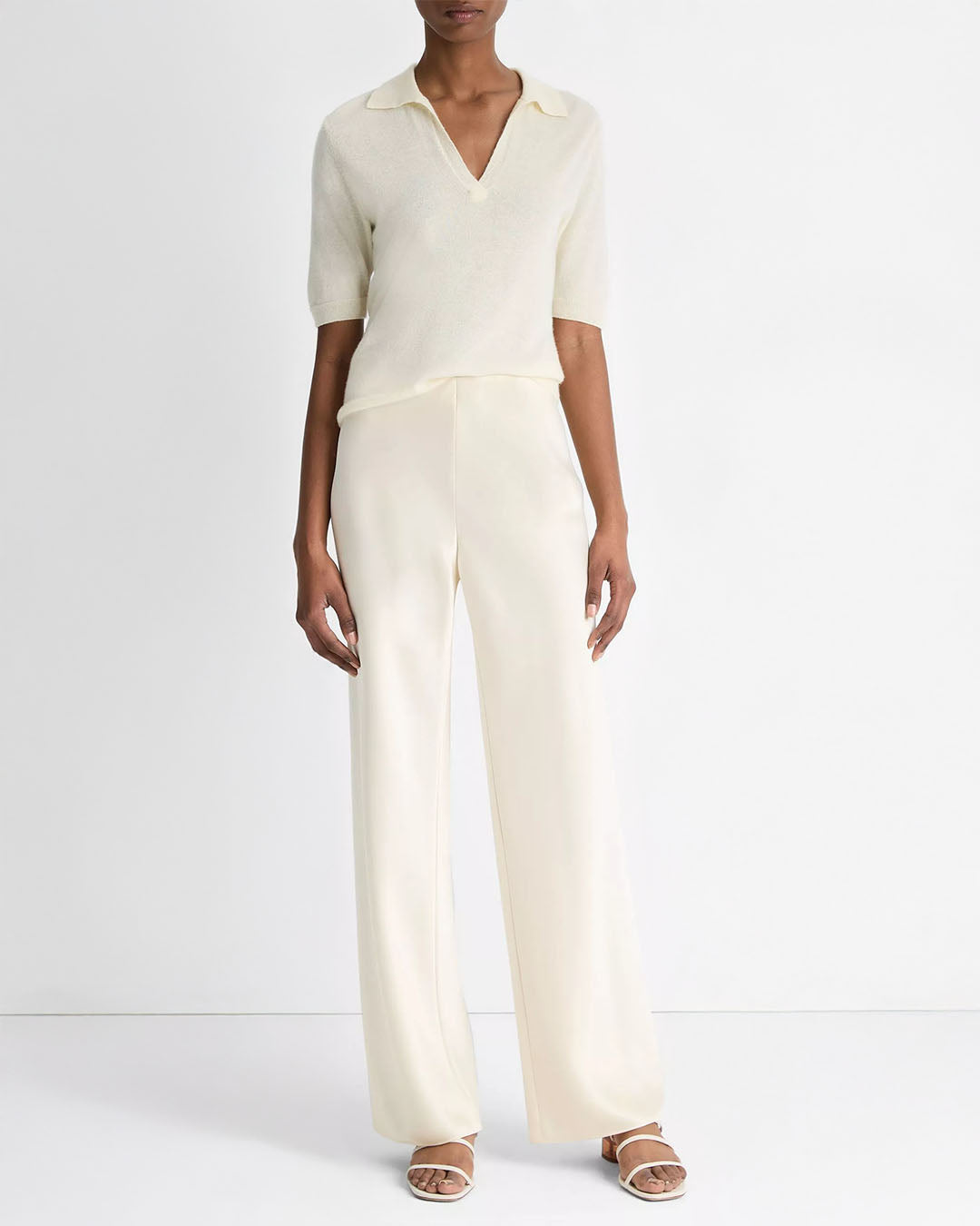 Vince Fluid Satin Bias Pant