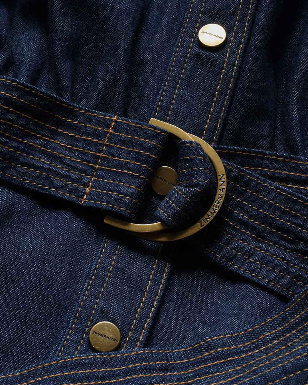 Zimmermann Denim Midi Dress