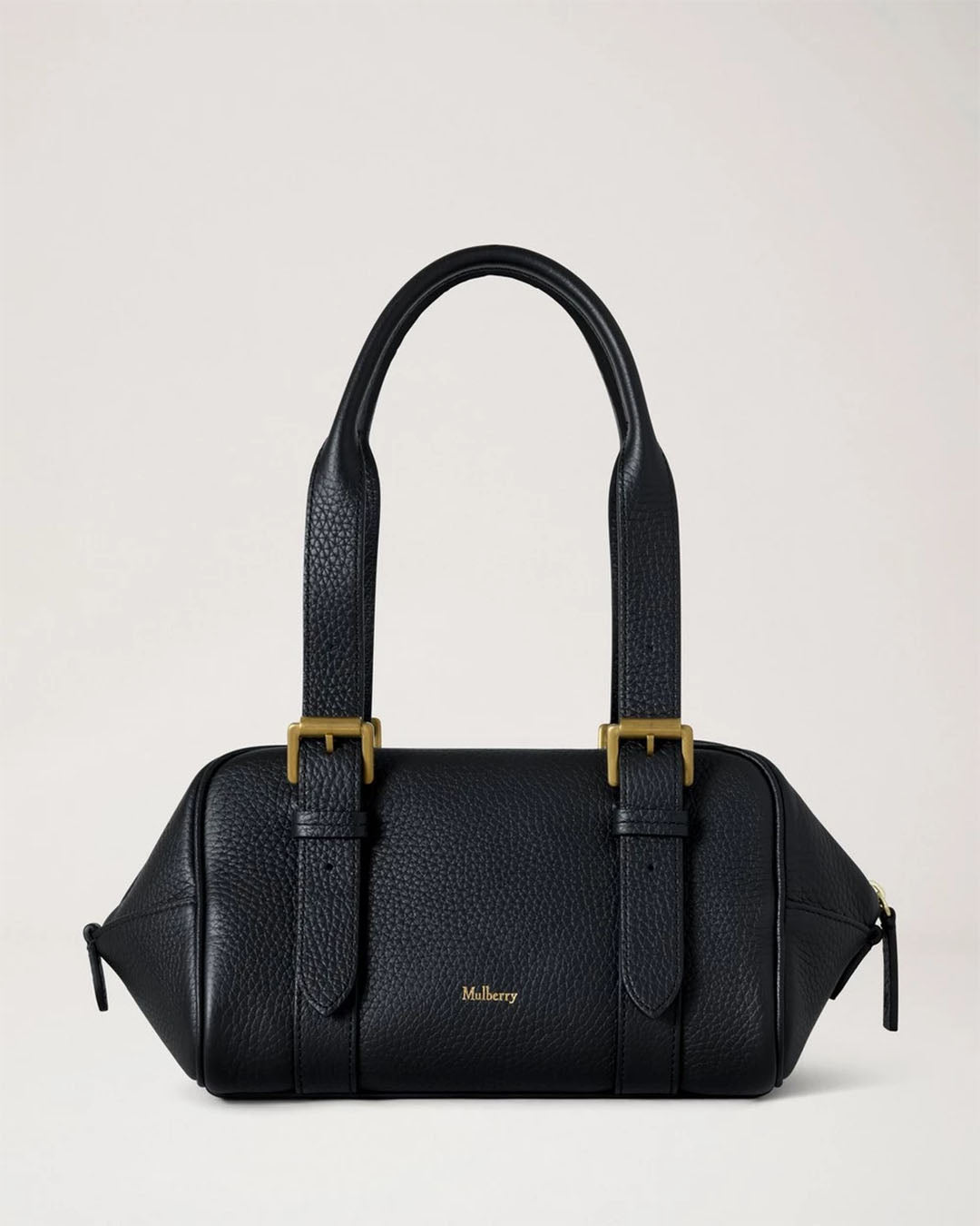 Mulberry Small Boston Heavy Grain