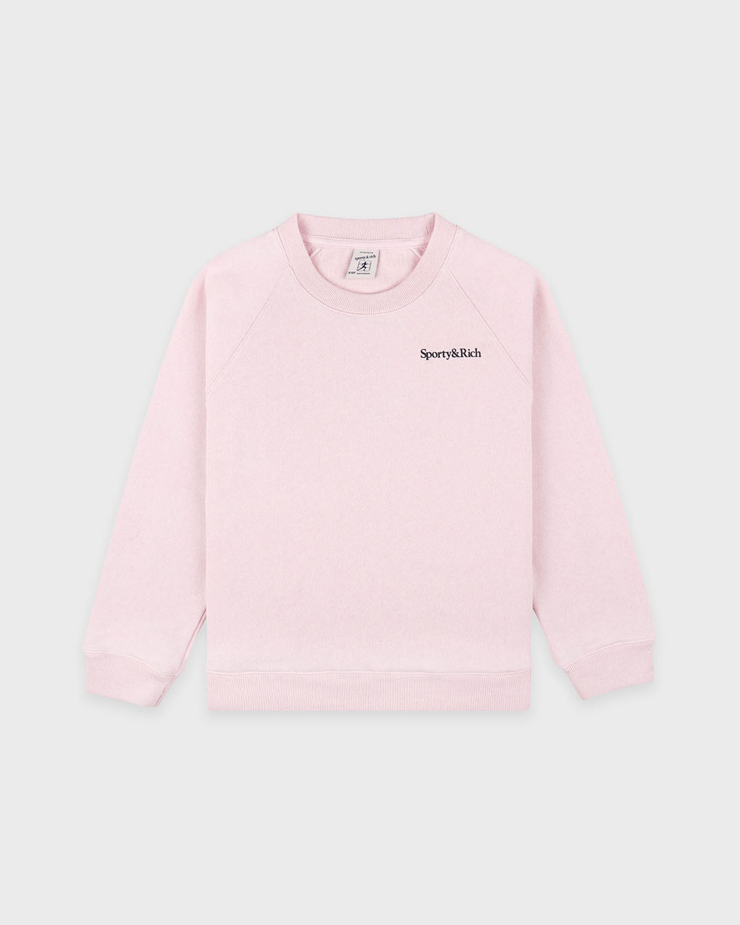 Sporty & Rich Eat More Veggies Kids Crewneck