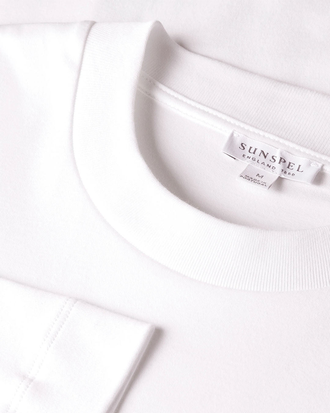 Sunspel Long Sleeve Heavyweight T‑shirt
