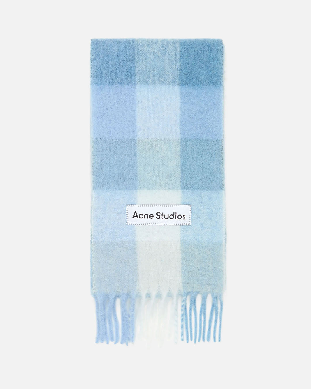 Acne Studios Mohair Checked Scarf