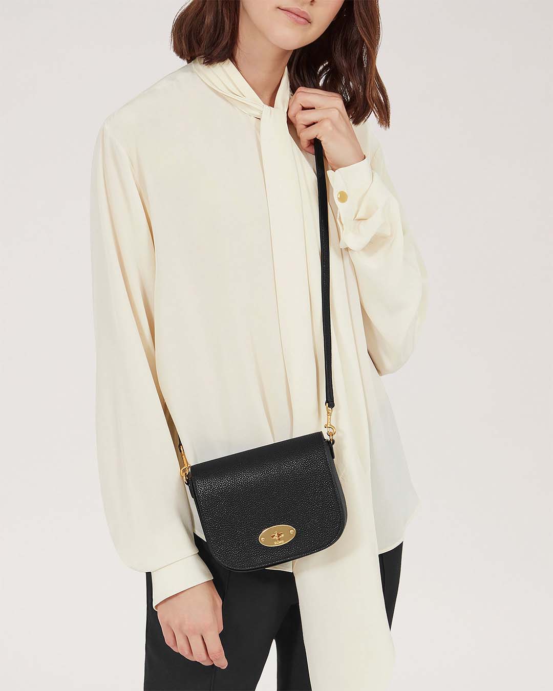 Mulberry Small Darley Satchel Classic Grain