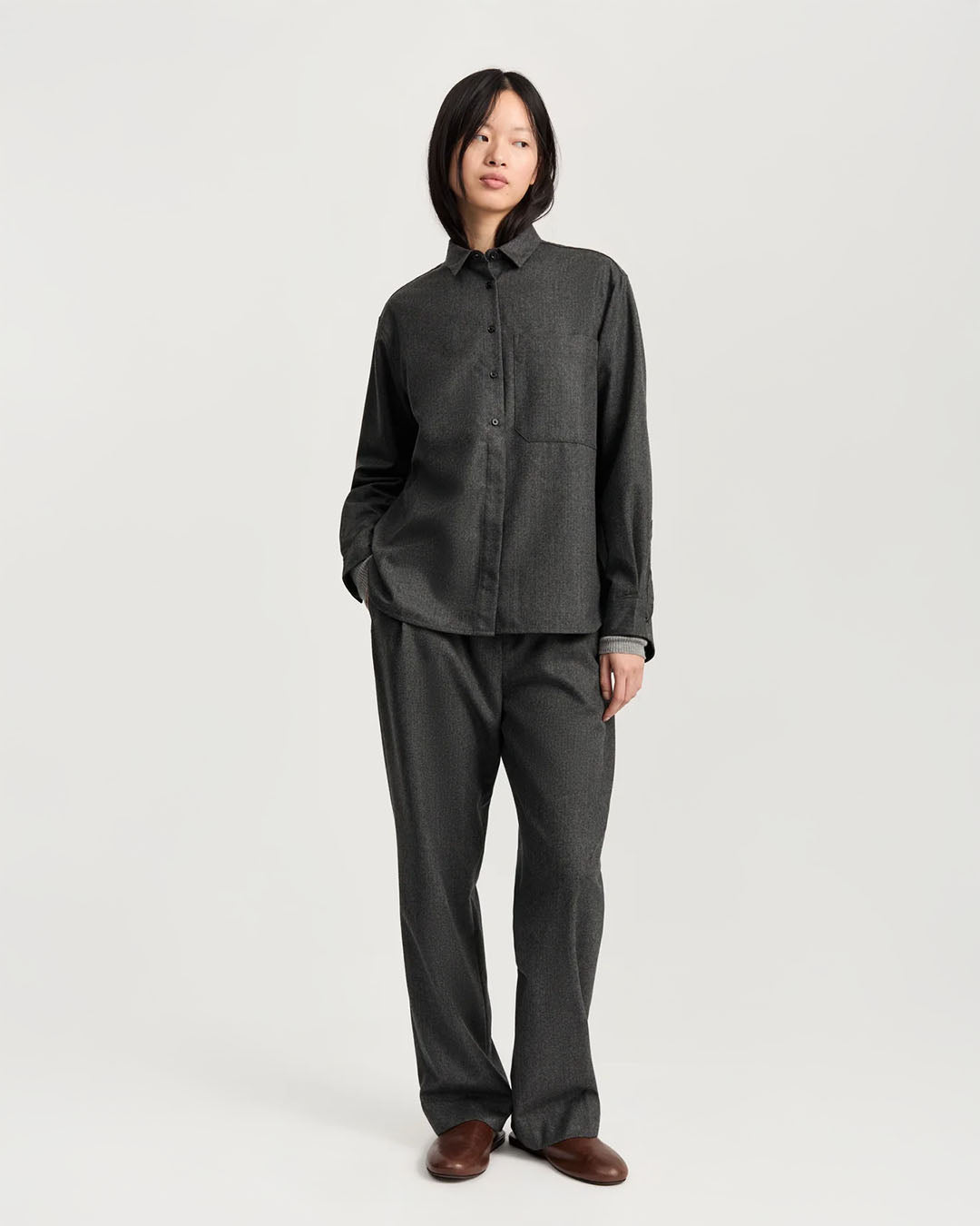 Aiayu Lynette Shirt Fine Wool
