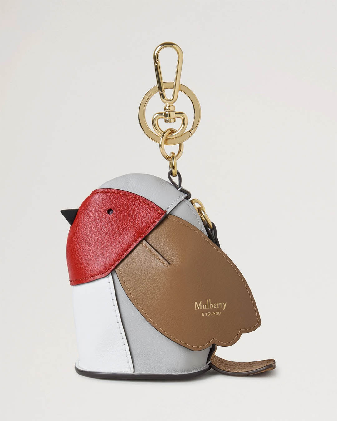 Mulberry Robin Zipped Case Keyring