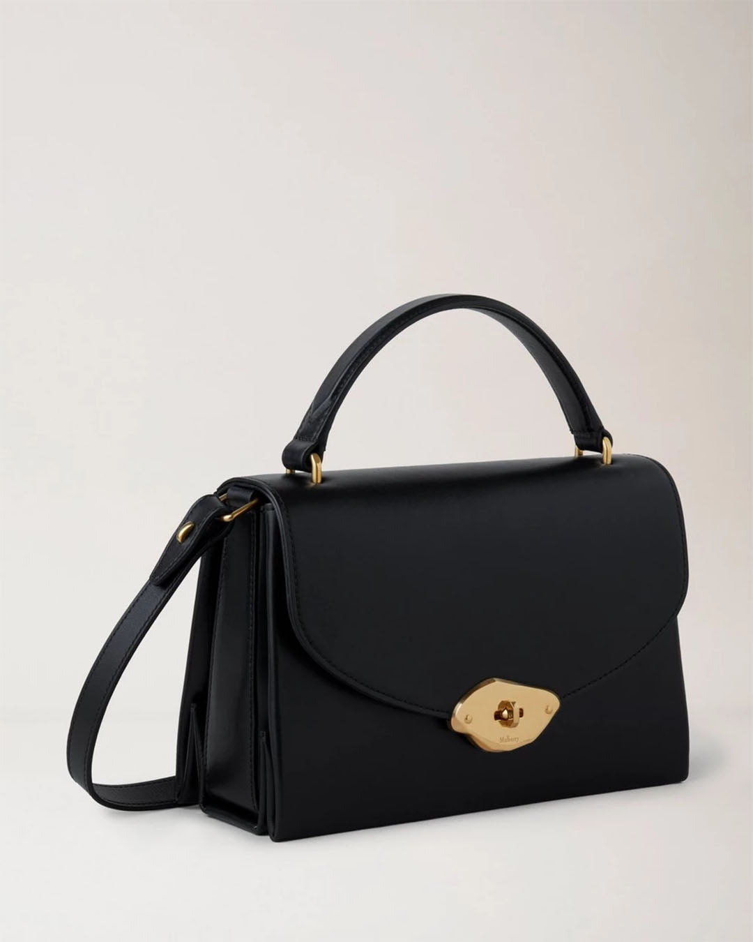 Mulberry Lana Top Handle High Gloss Leather
