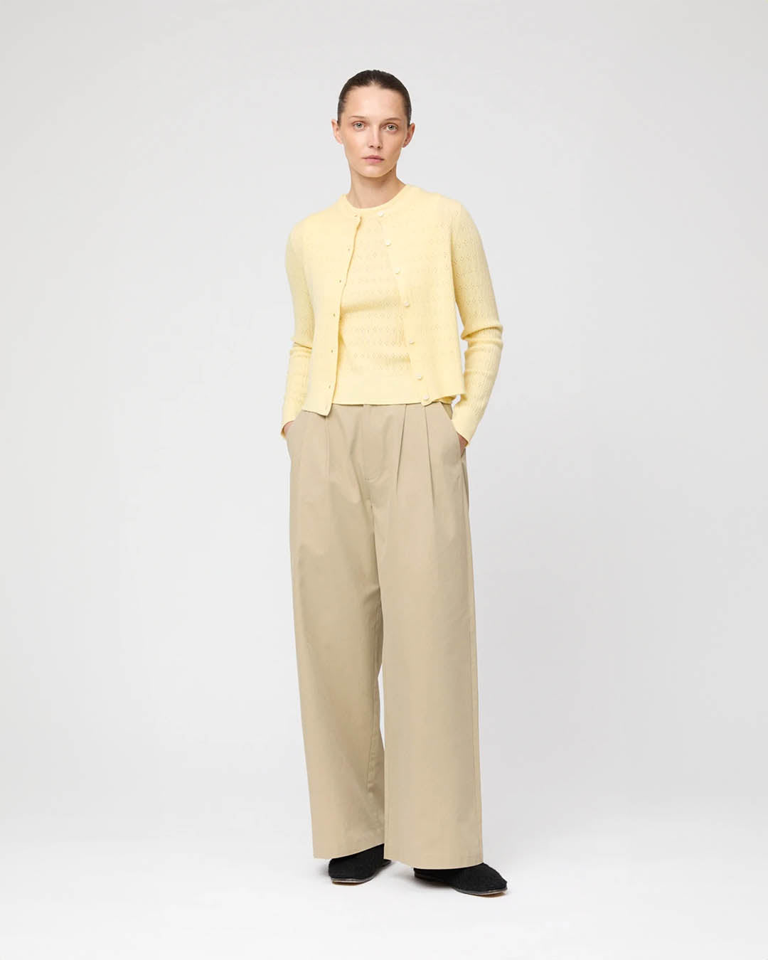 FWSS Pointelle Cardigan