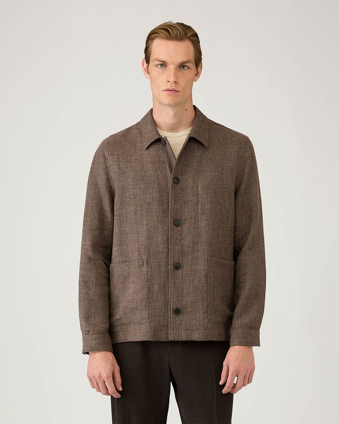 Sunspel Linen Twin Pocket Jacket