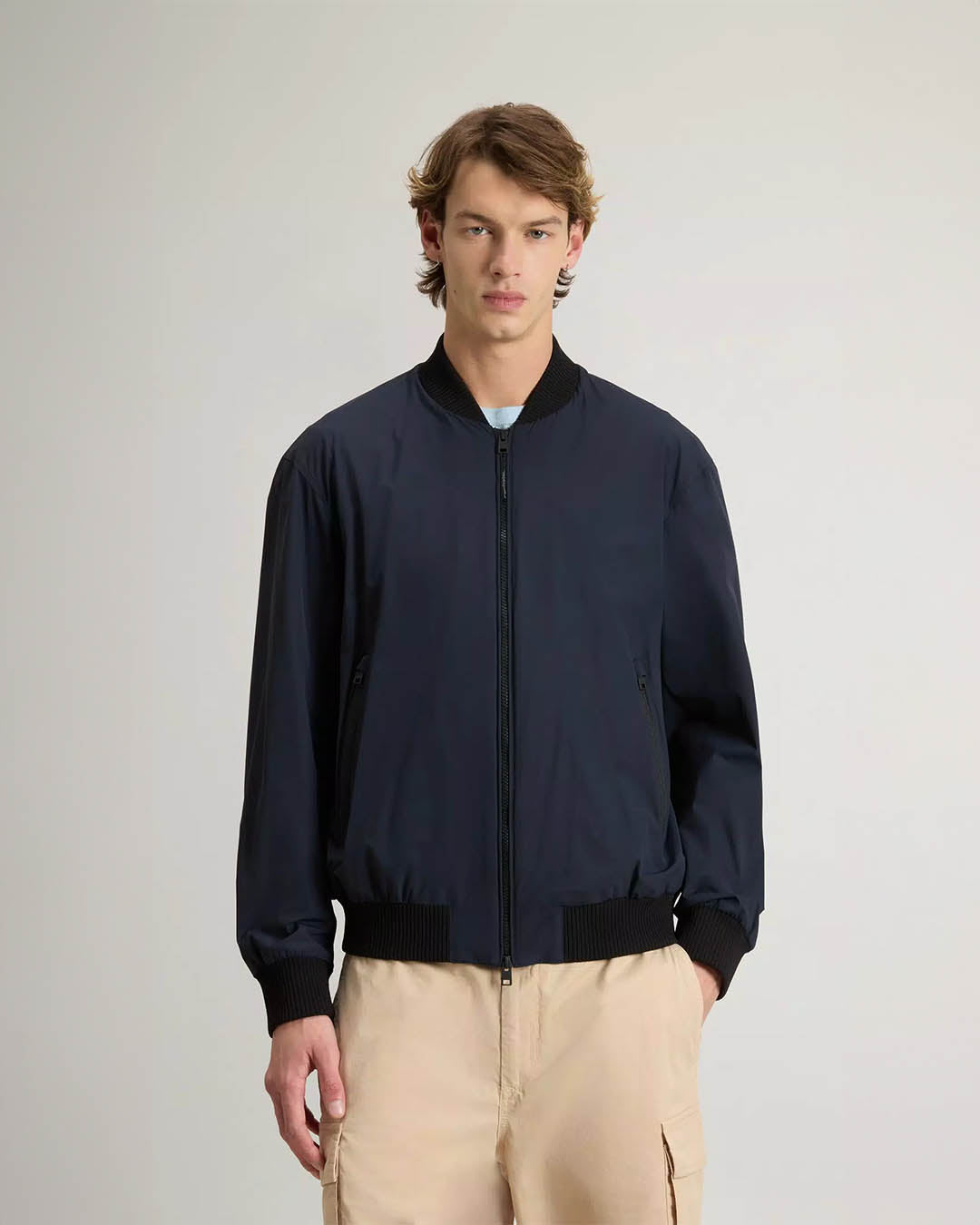 Woolrich Matt Stretch Bomber
