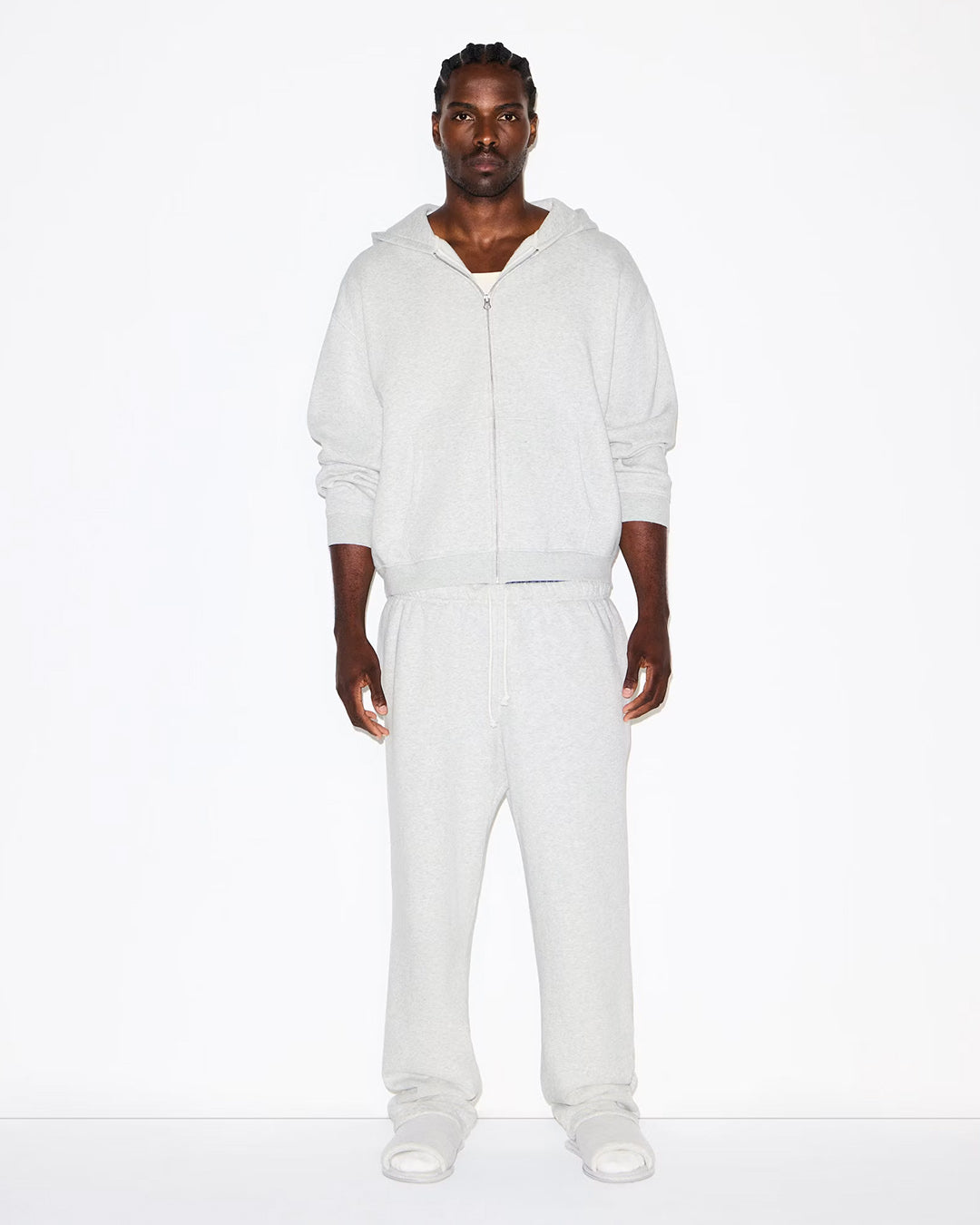 SKIMS Relaxed Zip Up Hoodie