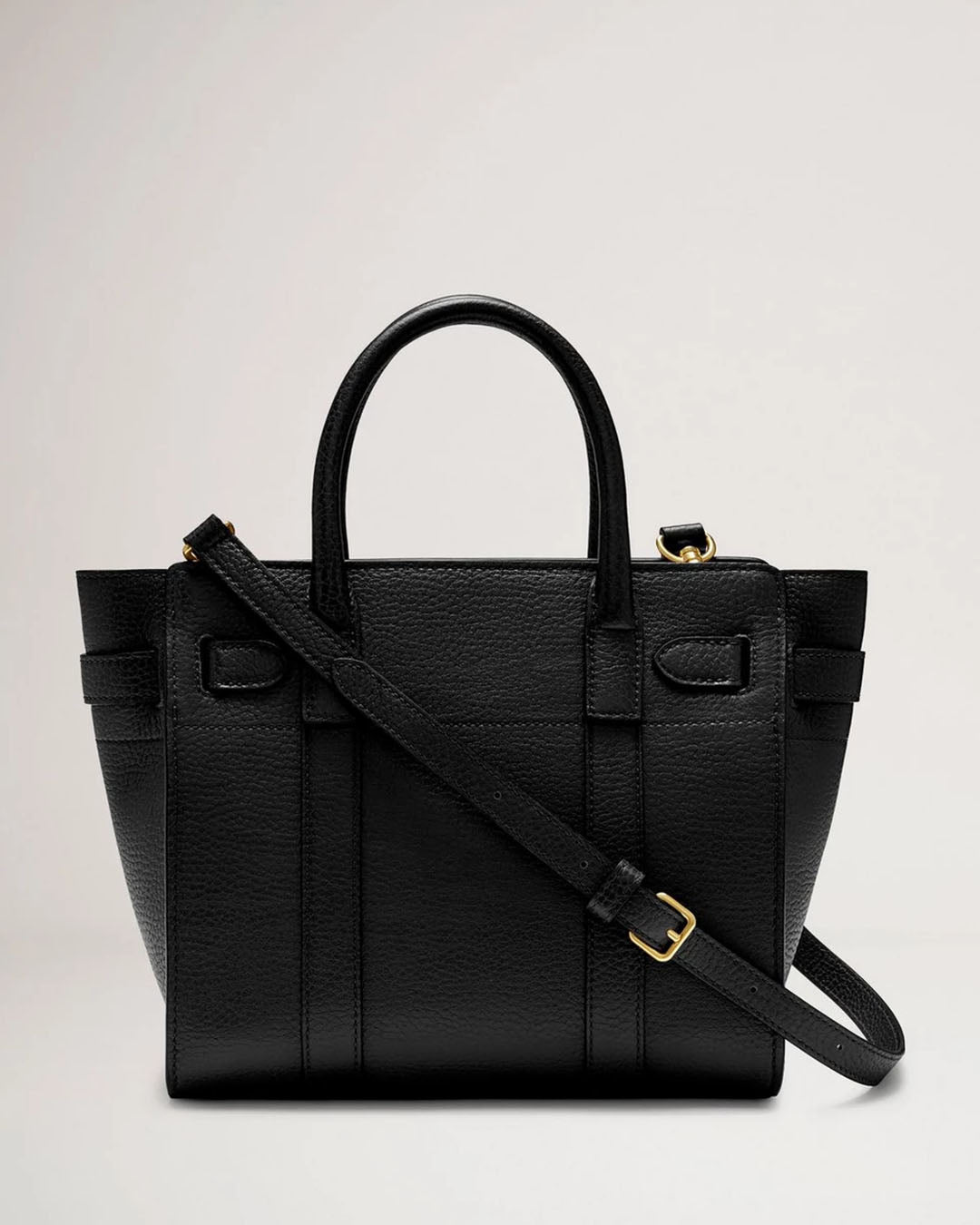 Mulberry Mini Zipped Bayswater Classic Grain