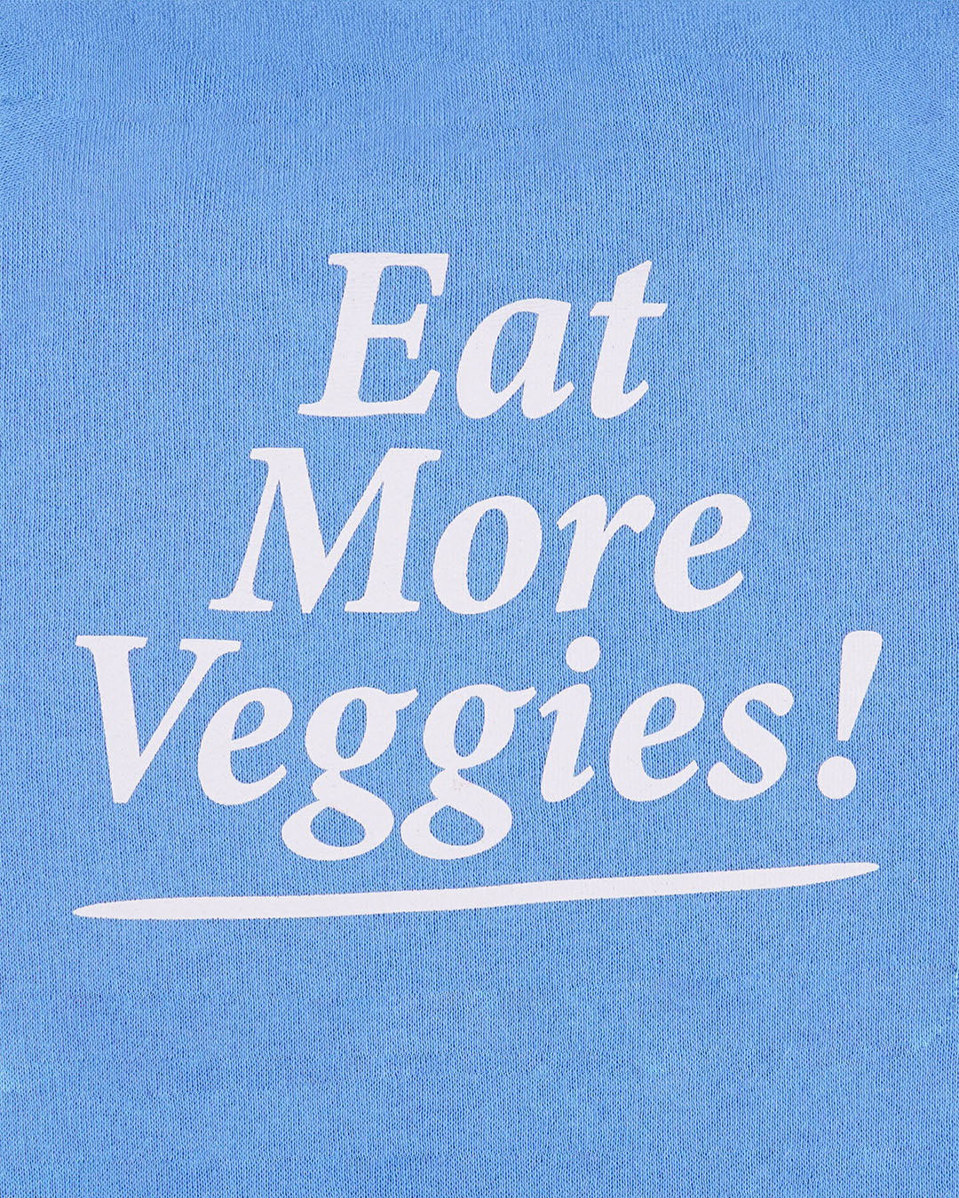 Sporty & Rich Eat More Veggies Kids Crewneck