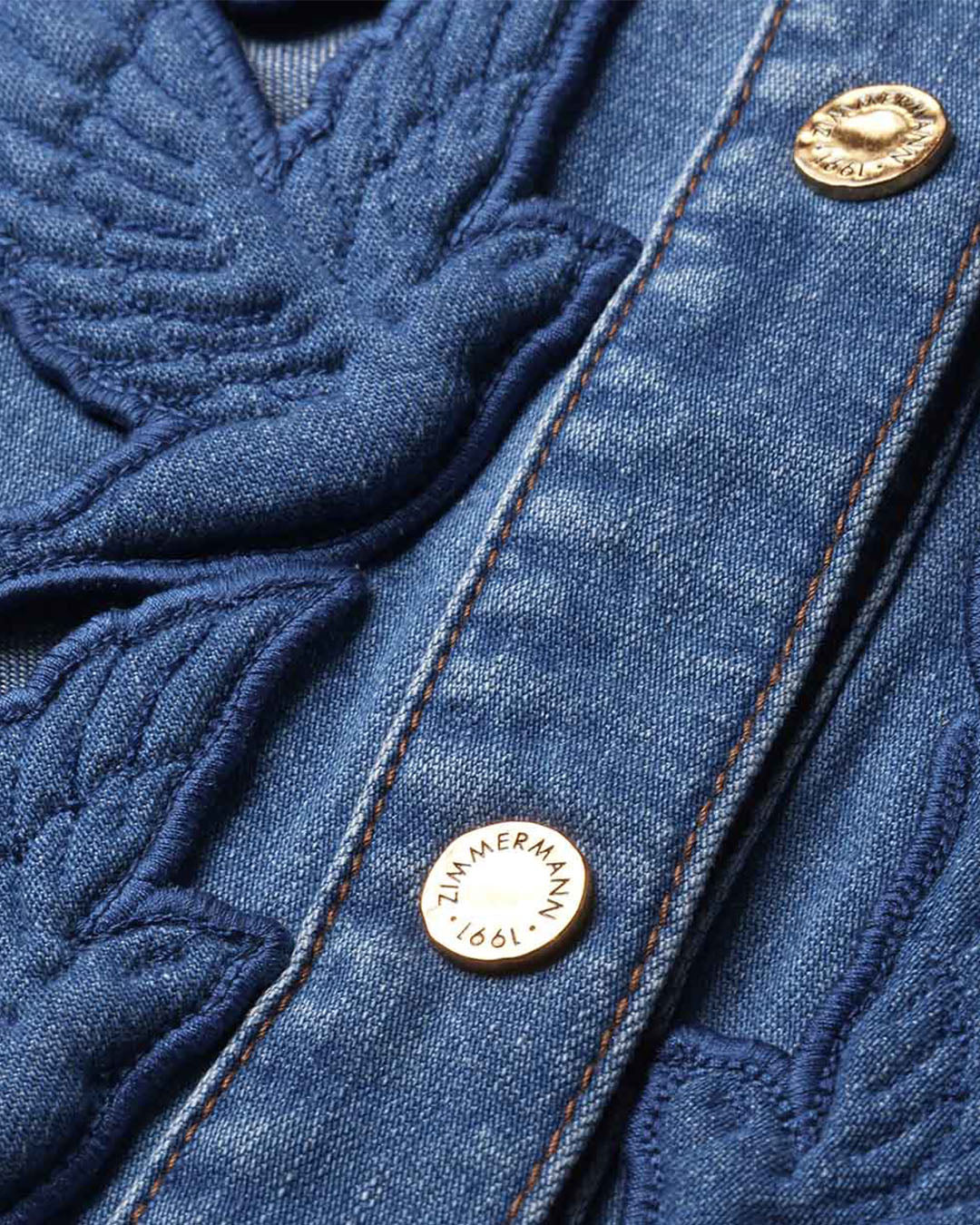 Zimmermann Denim Applique