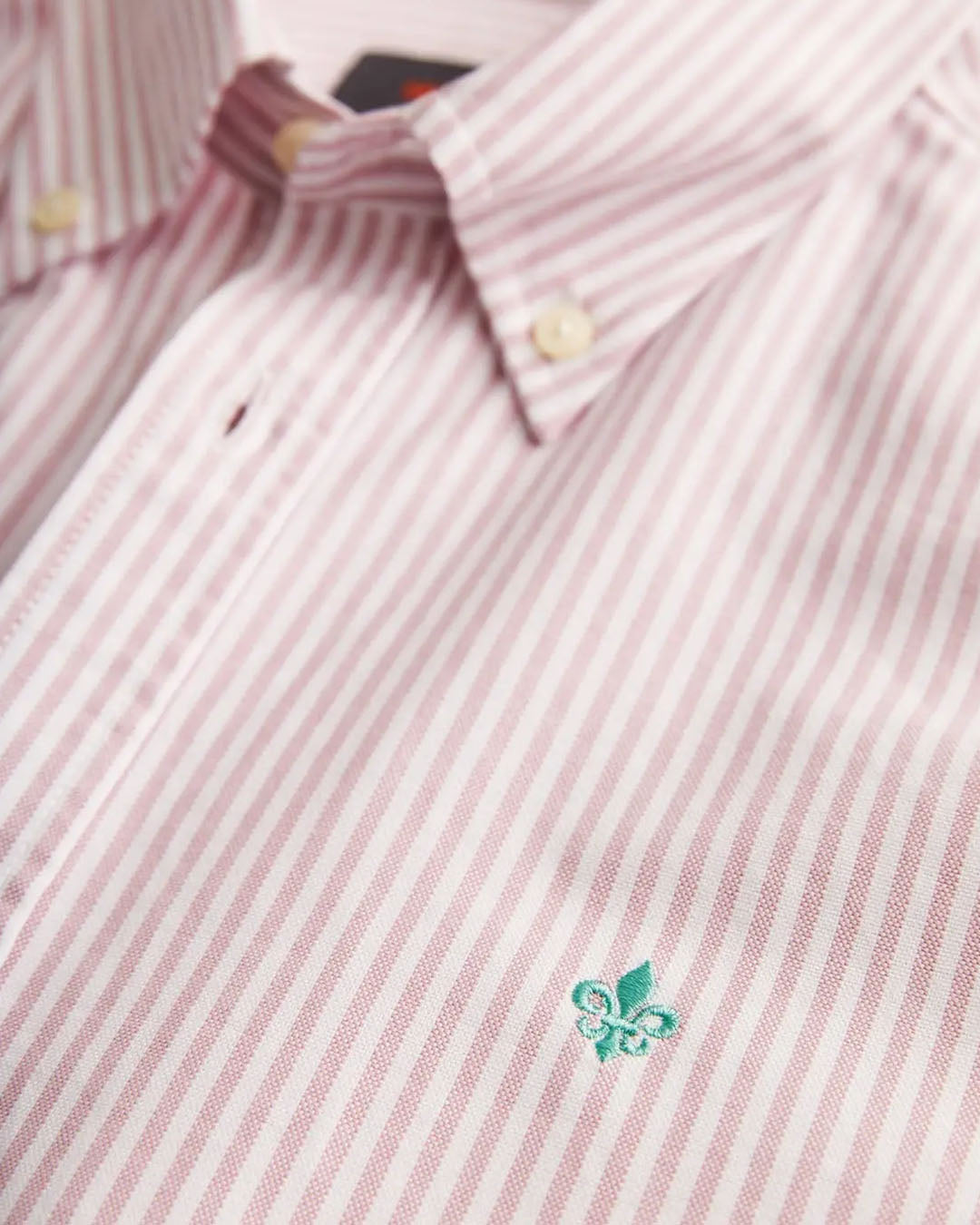 Morris Douglas Oxford Stripe Shirt