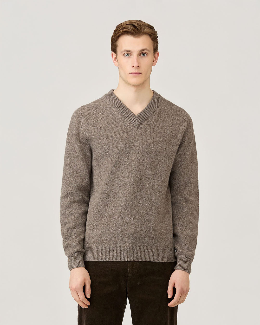 Sunspel Lambswool V-Neck Jumper