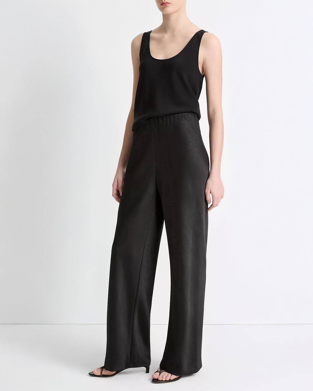 Vince Fluid Satin Bias Pant