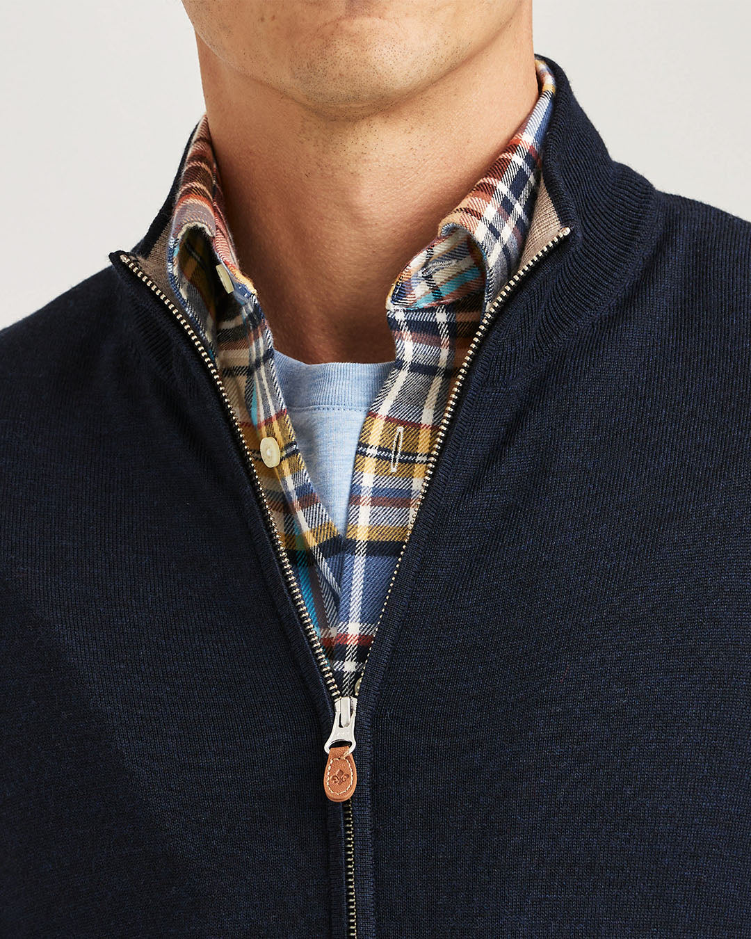 Morris Merino Zip Vest