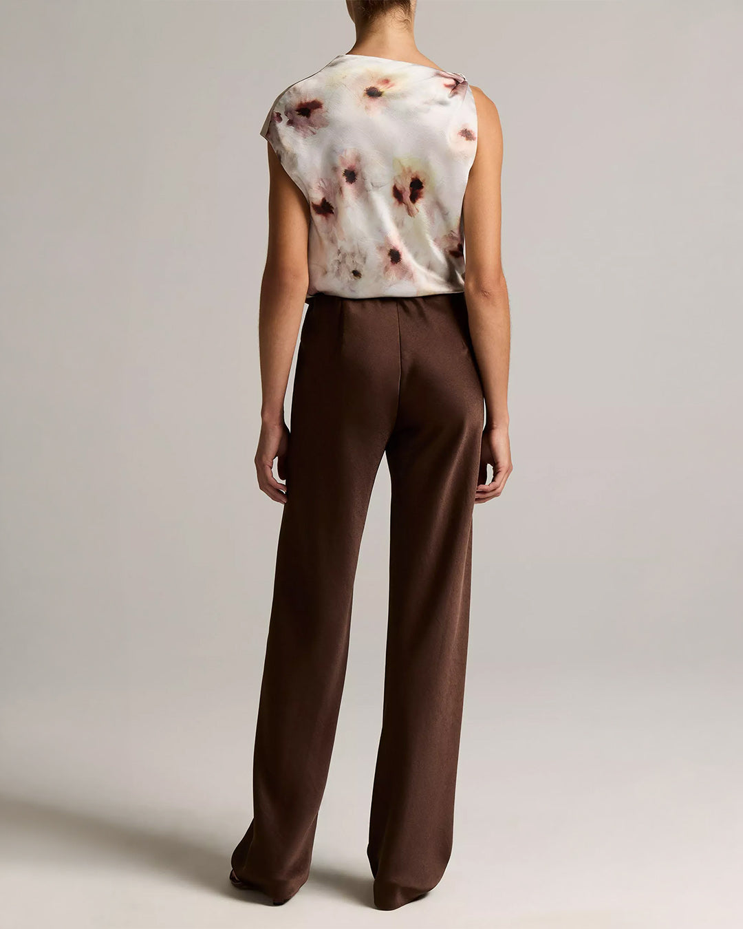 Vince Colette High Waist Fluid Satin Bias Pant