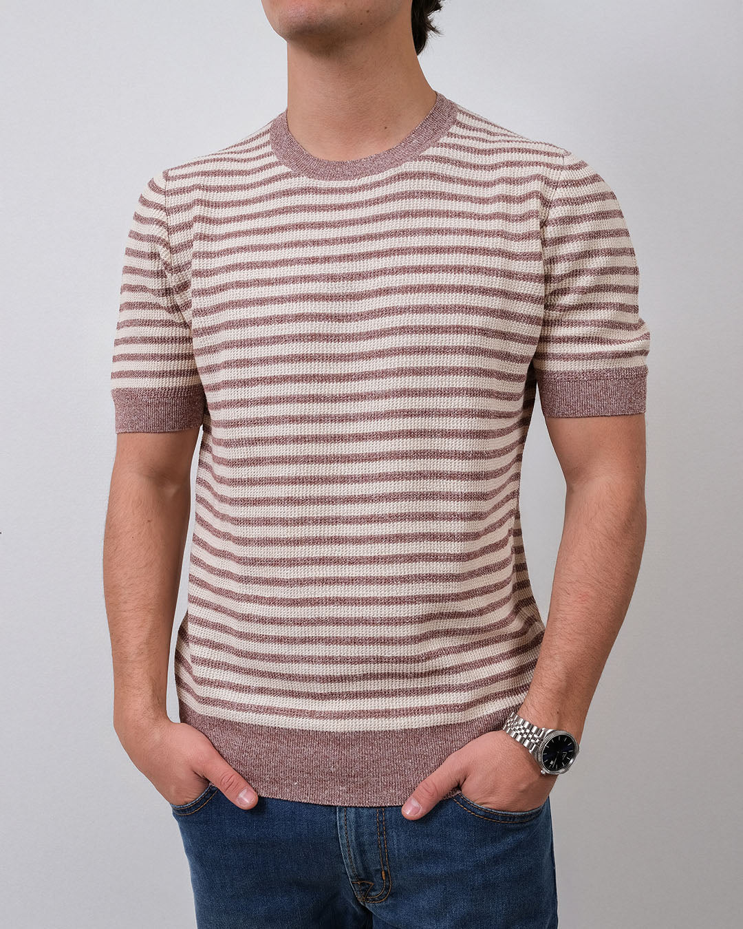 Gran Sasso Crew Neck Short Sleeve