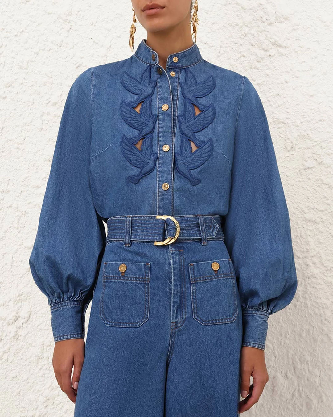 Zimmermann Denim Applique