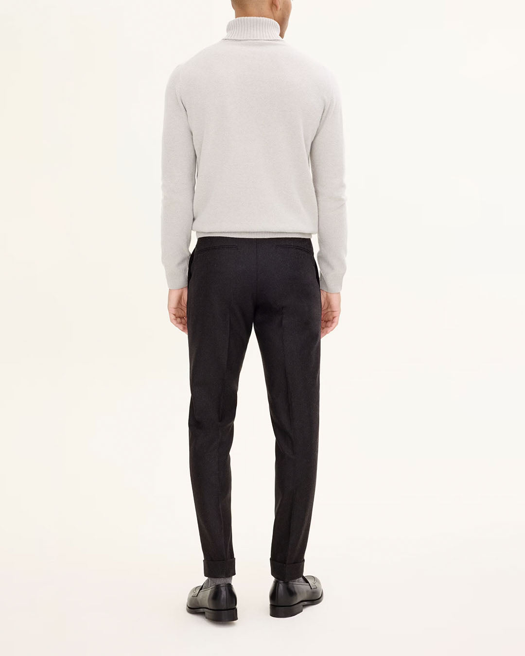 Oscar Jacobson Denz Turn Up Trousers