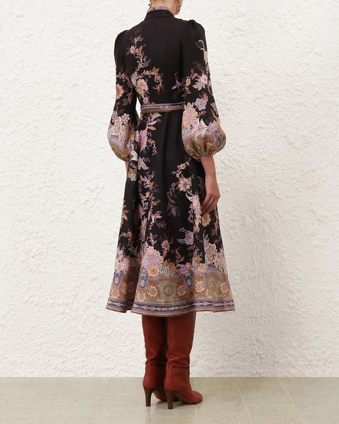 Zimmermann Luna Button Midi Dress