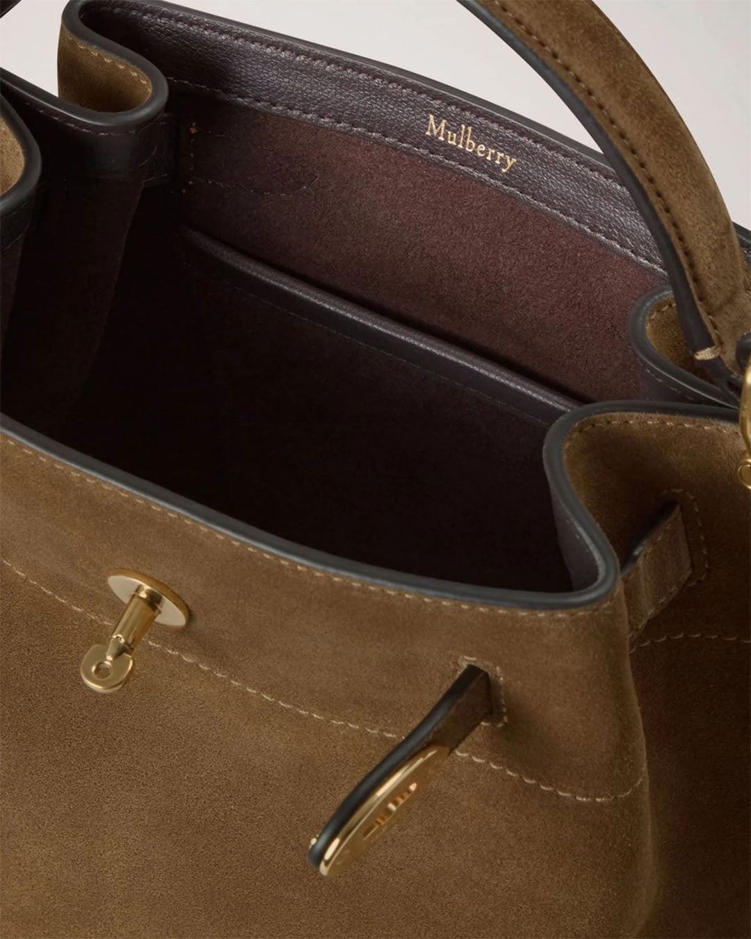 Mulberry Islington Bucket Suede