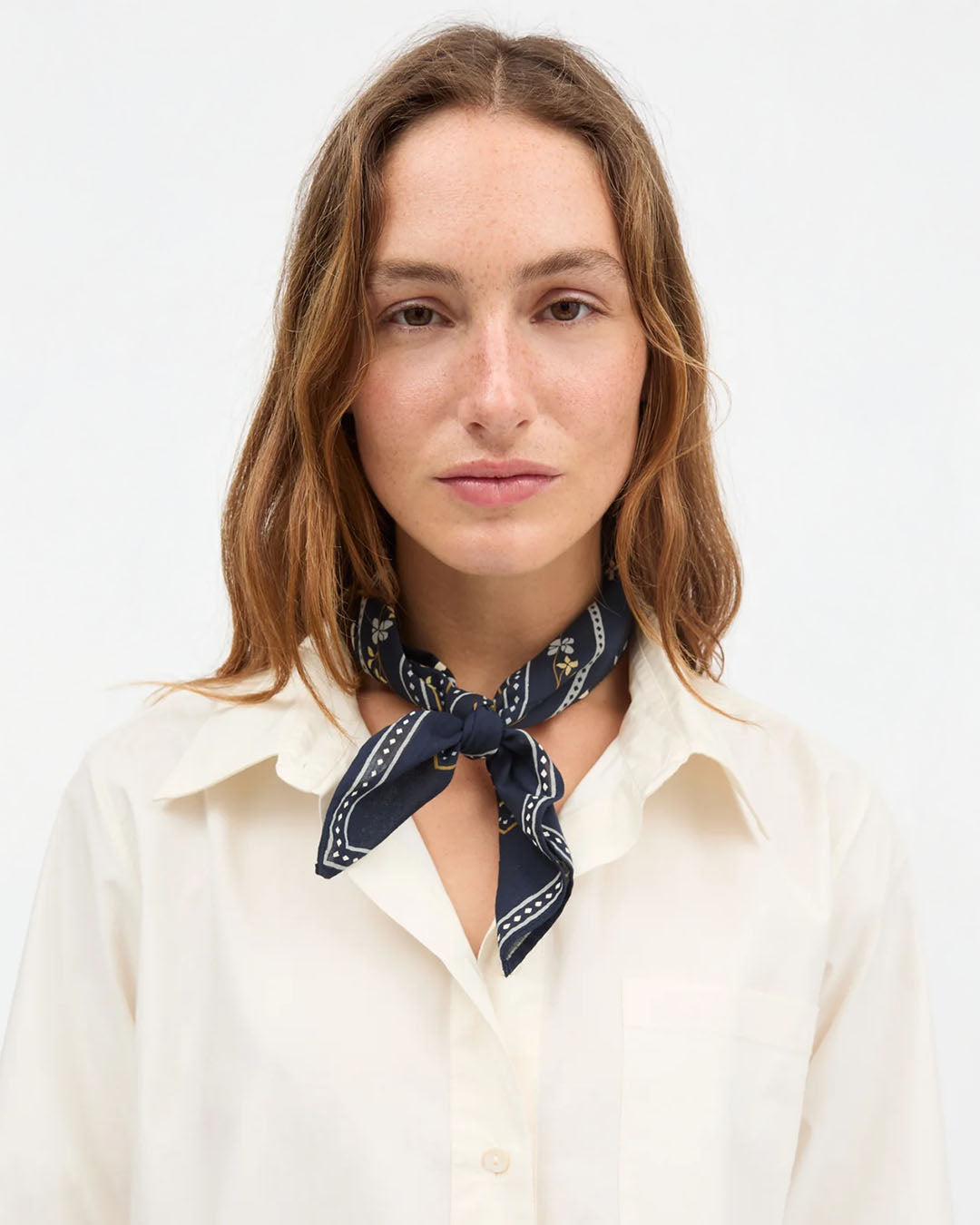 Skall Studio Skall Floral Scarf 55x55