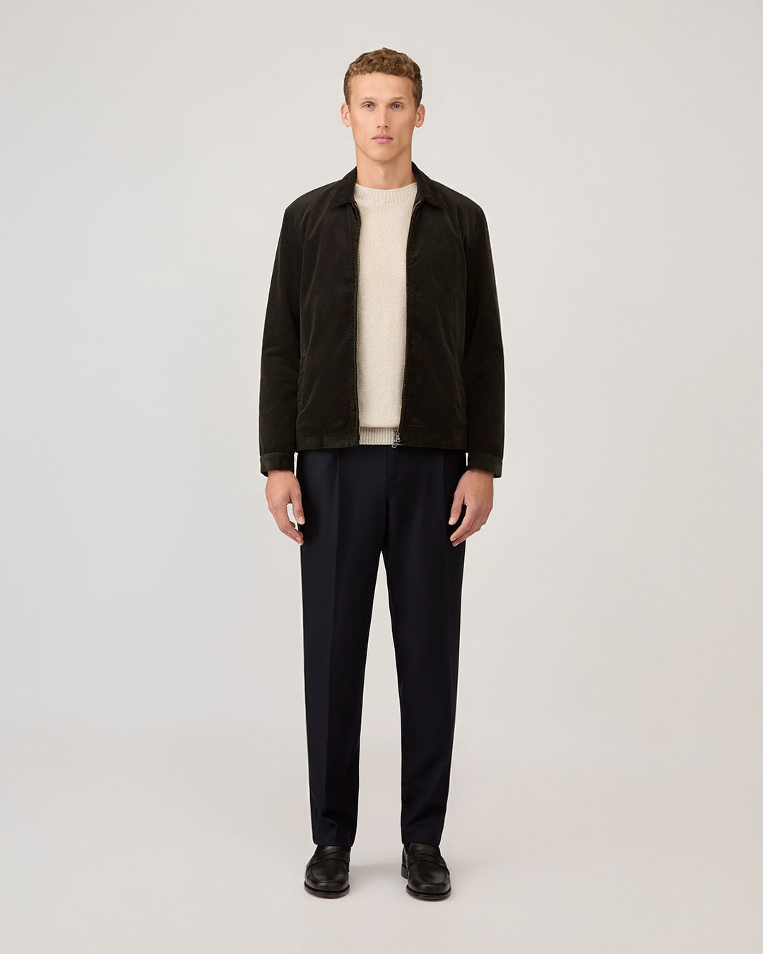 Sunspel Cord Harrington Jacket