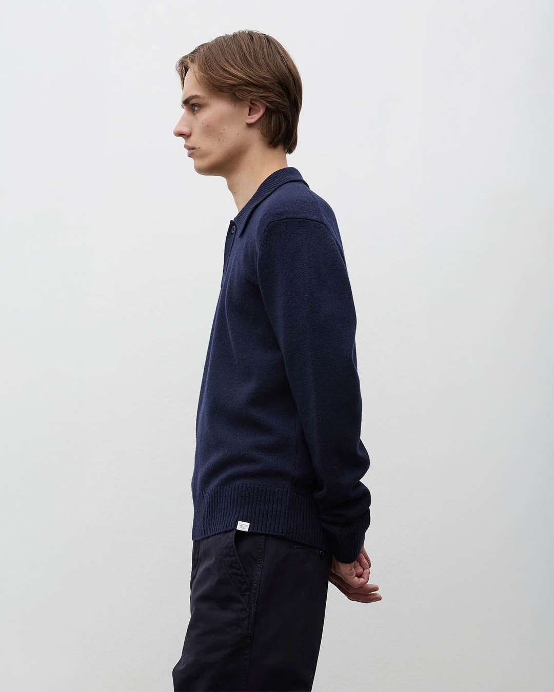 Norse Projects Ristinge Merino Lambswool Polo