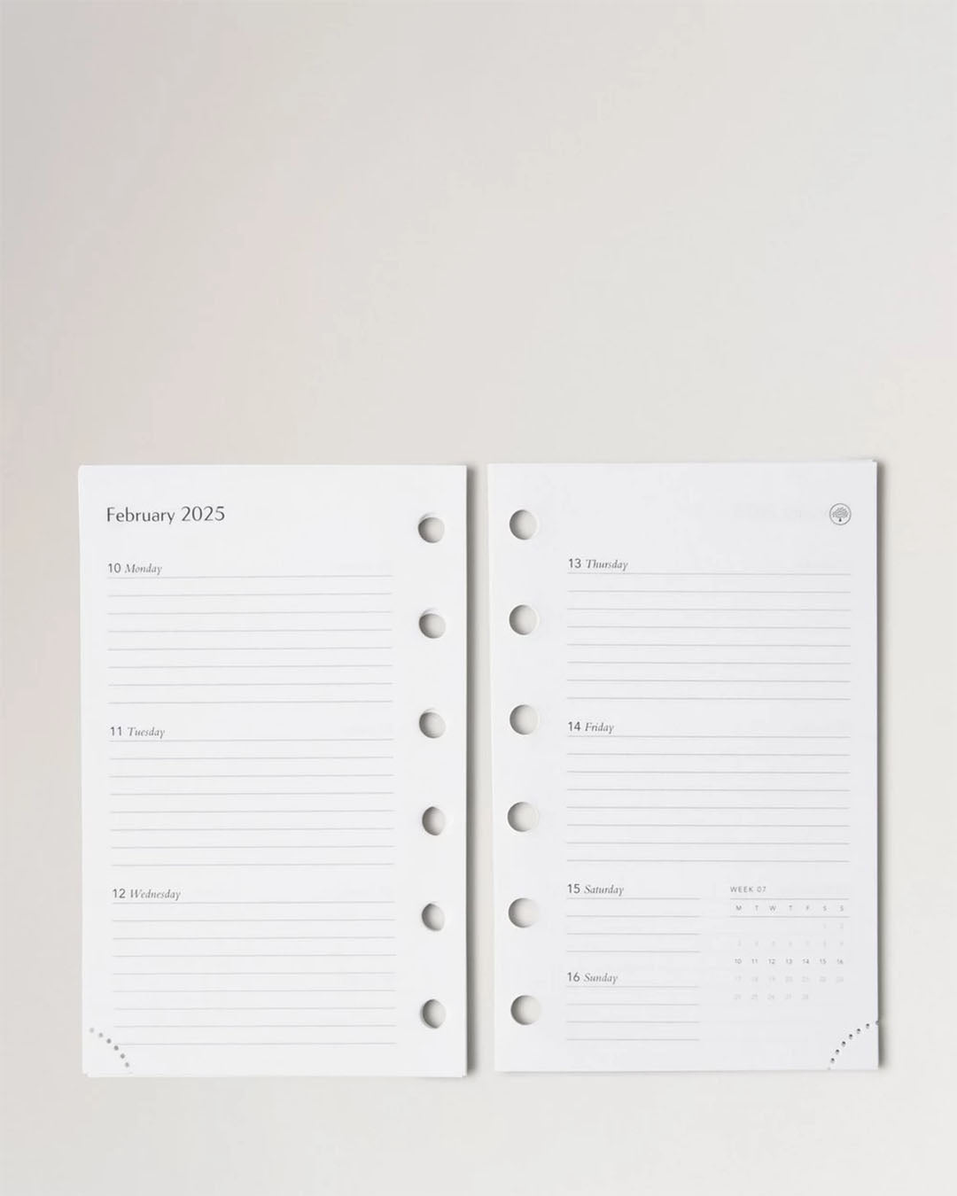 Mulberry Diary - Week to View Pocket Book