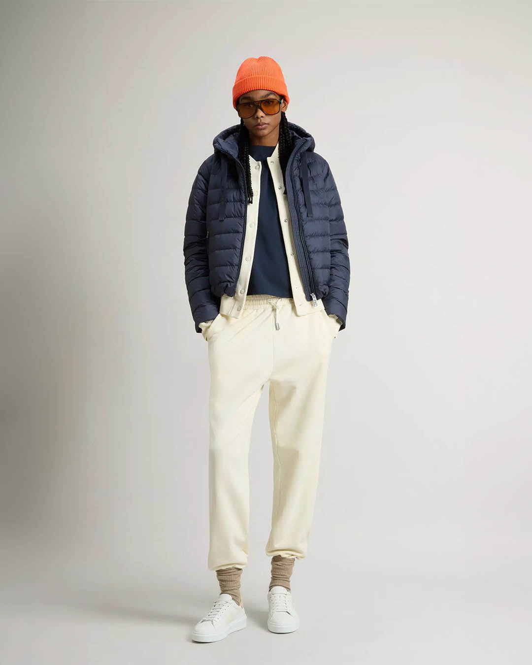 Woolrich Quilted Hooded Jacket