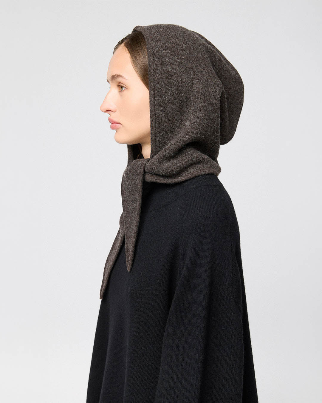 FWSS Tie Up Knitted Hood