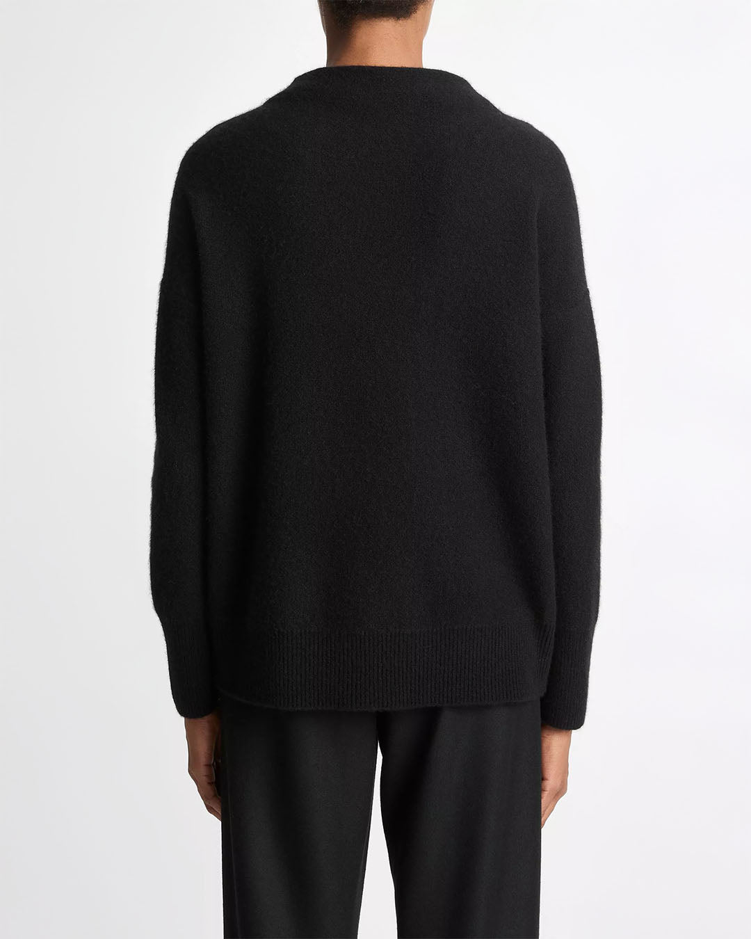 Vince Plush Cashmere Funnel-Neck Sweater