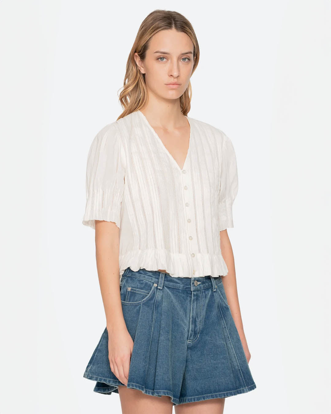Sea New York Alberte Bubble Blouse