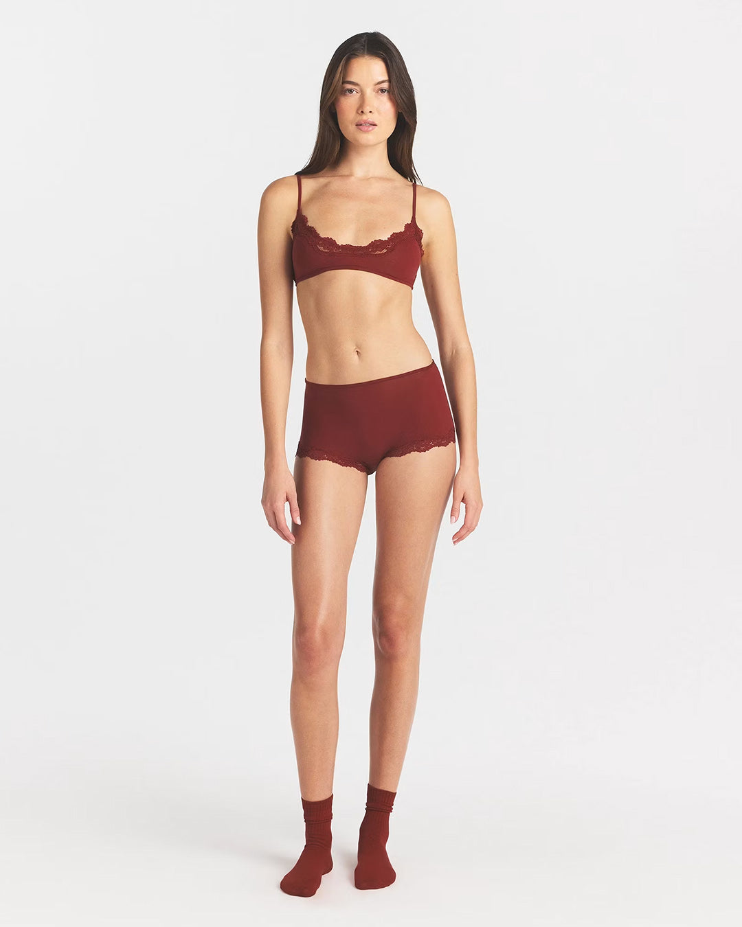SKIMS Fits Everybody Lace Scoop Bralette