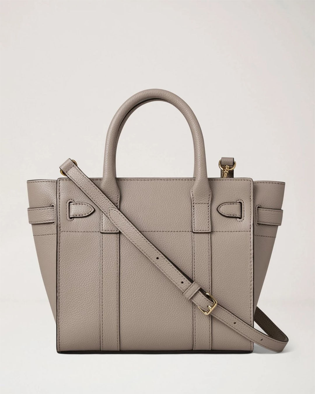 Mulberry Mini Zipped Bayswater Classic Grain