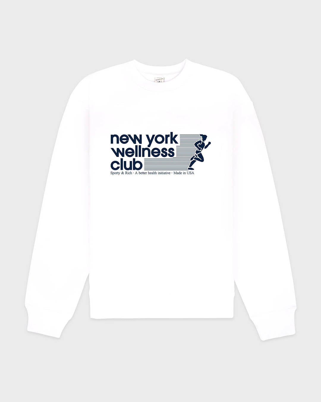 Sporty & Rich USA Wellness Club Crewneck
