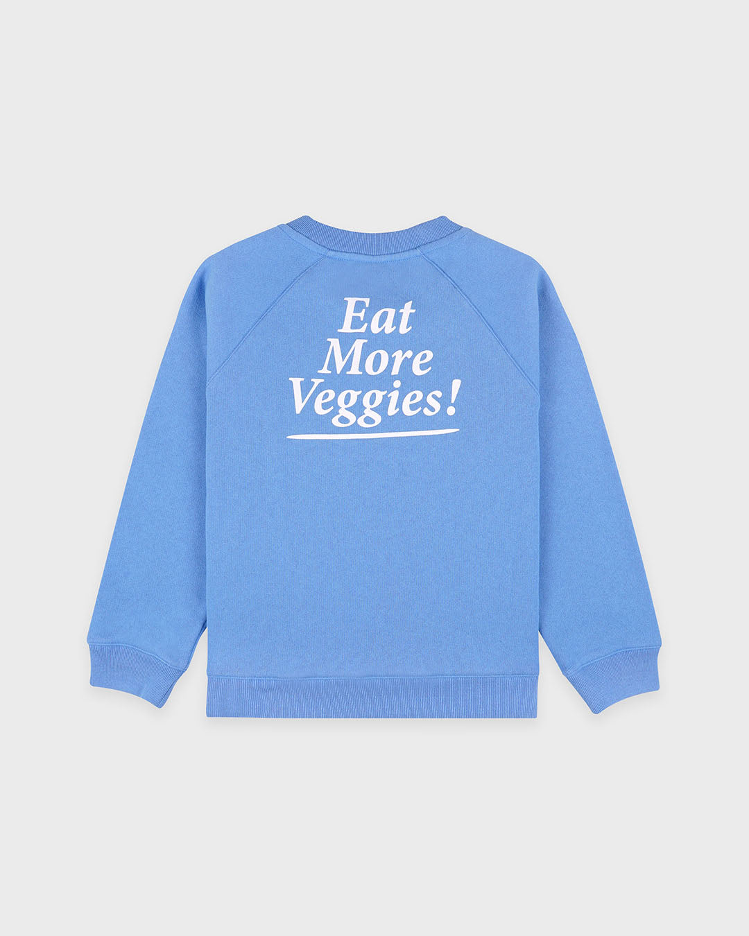 Sporty & Rich Eat More Veggies Kids Crewneck