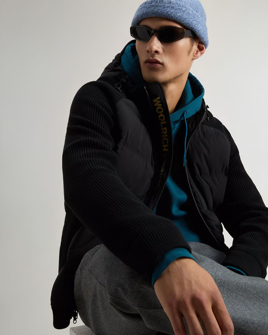 Woolrich Matt Stretch Hybrid