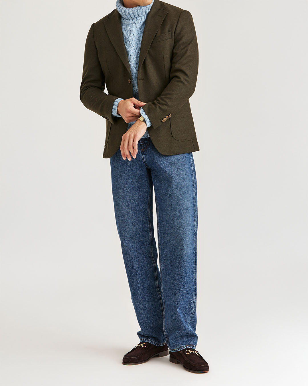 Morris Jersey Wool Casual Jacket