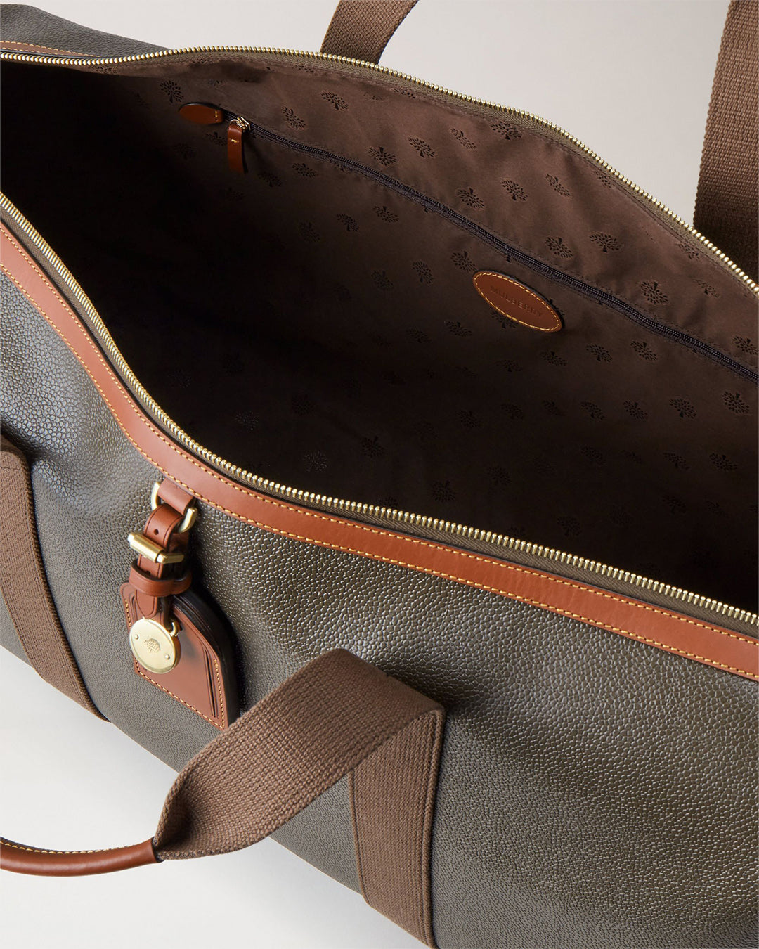 Mulberry Medium Clipper Eco Scotchgrain Luggage