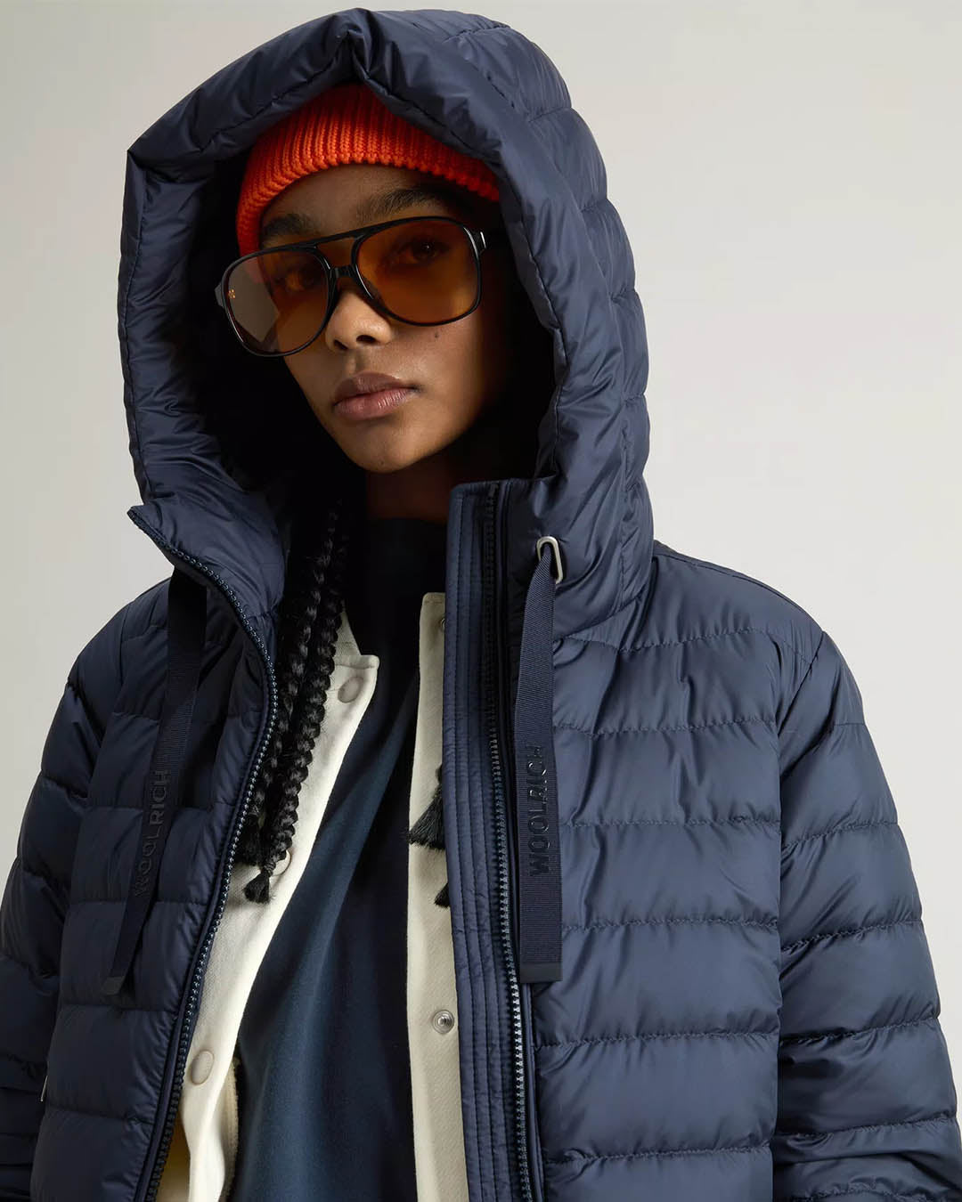 Woolrich Quilted Hooded Jacket