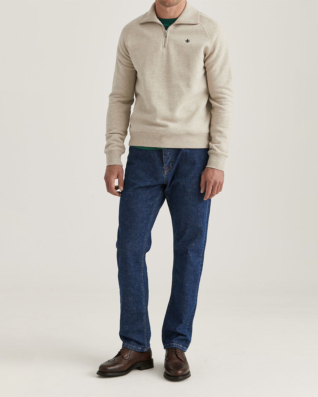 Morris Maryon Half Zip Sweatshirt