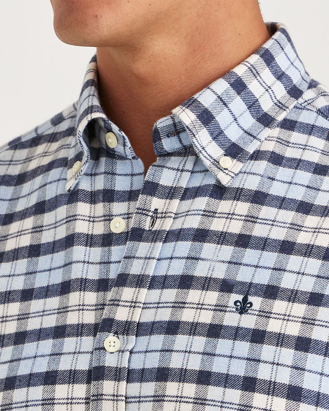 Morris Flannel Check Shirt - Slim Fit