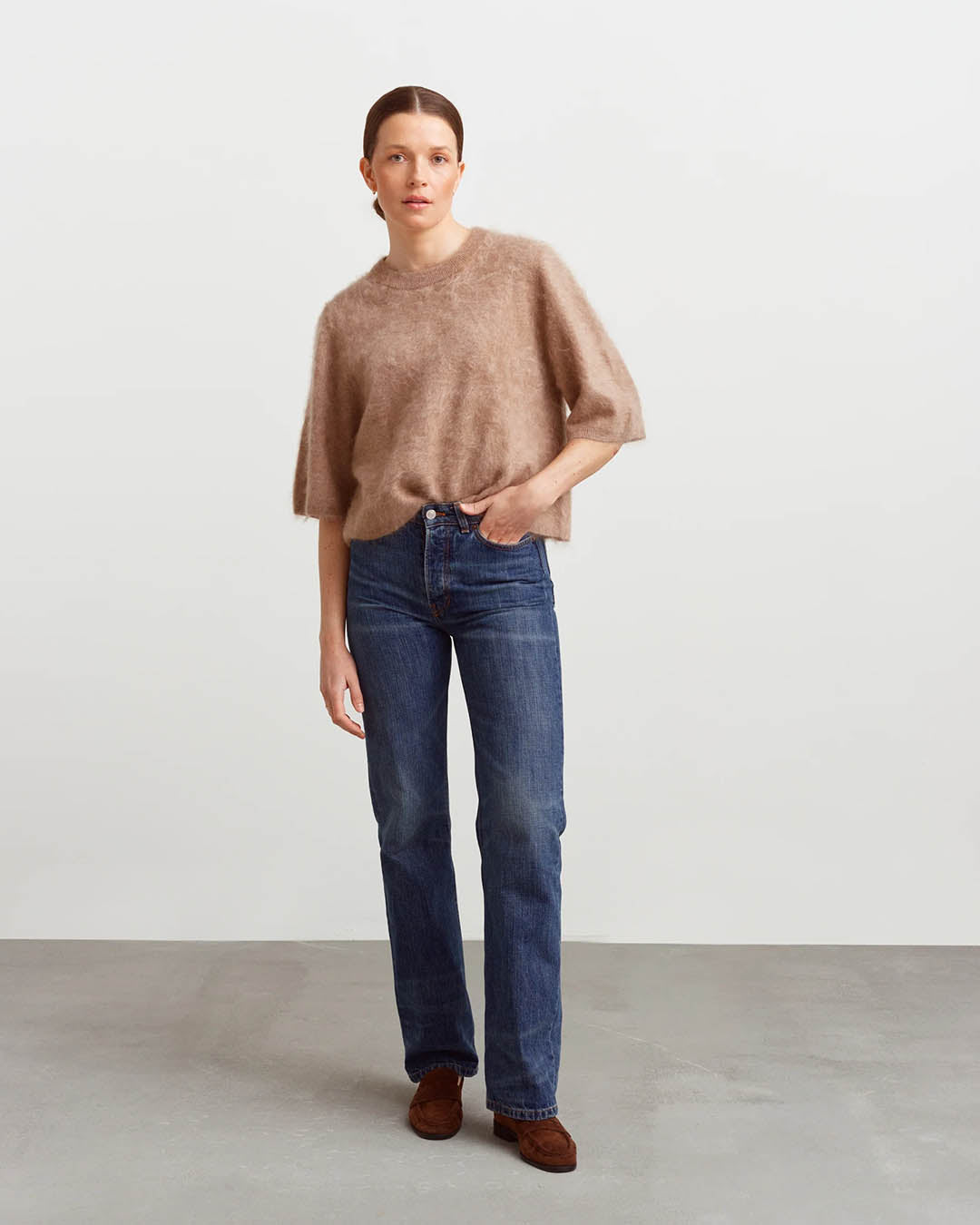 Ermer Modena Brushed Cashmere Tee